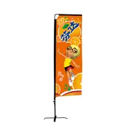 Outdoor Printed Beach Feather Flag