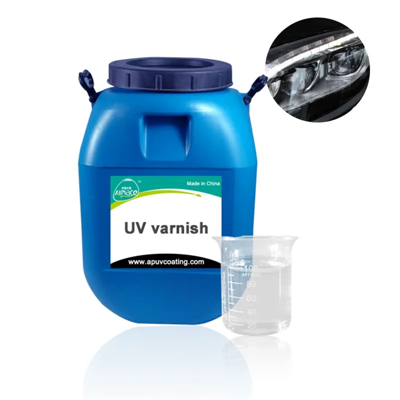 Spray Verf Koplamp Coating Vloeistof Auto lamp uv-uithardende varnish coating