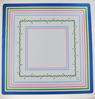Tuiles de Mahjong Américain 4 couches motif Fleur, Dragon, Coccinelle, Cocotier, bleues, personnalisées, gravées en profondeur, pour le divertissement