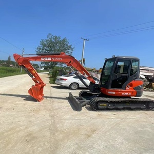 Nouvelle / Occasion Mini-pelle sur chenilles Kubota U40 4 tonnes, d'origine Kubota U40, faible nombre d'heures de travail, pièces détachées et accessoires globaux - Product Image 1