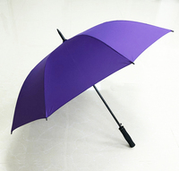 Parapluie de golf promotionnel, parapluie violet en gros