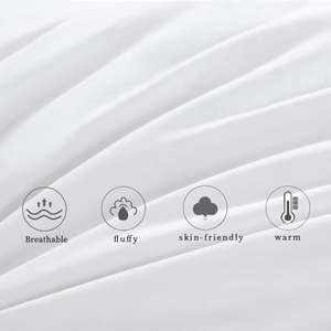 Edredón con relleno de plumas de ganso, edredón de Hotel de lujo, superventas, Saint Glory - Product Image 5