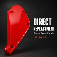 Nouvel ensemble complet de carénages avant (paire) pour moto tout-terrain 1988-2000 – Remplacement de panneaux de carrosserie, accessoire moyen