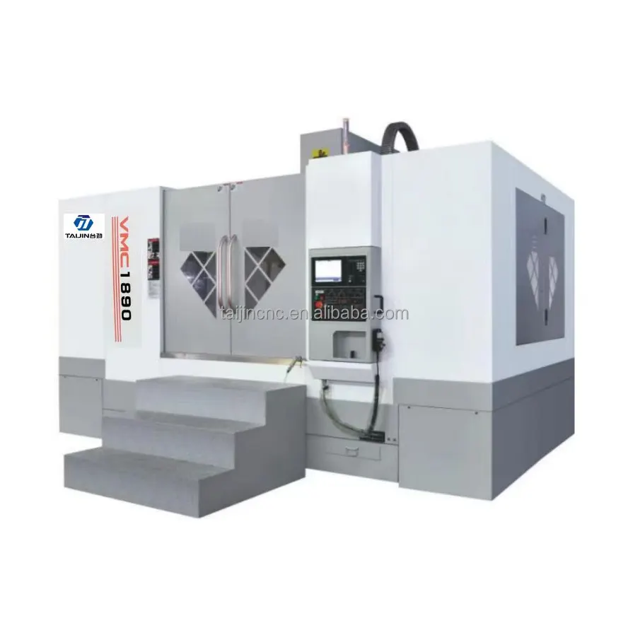 TAIJIN mesin penggilingan CNC VMC1890, pusat mesin cetak CNC rel linier sumbu X/Y/Z