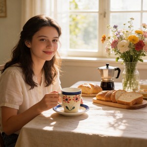 Fábrica <span class=keywords><strong>de</strong></span> Tazas <span class=keywords><strong>de</strong></span> Café <span class=keywords><strong>de</strong></span> Cerámica / Tazas Azules al por Mayor <span class=keywords><strong>de</strong></span> Shandong / Marca HARVIT - Product Image 6