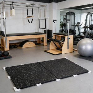 Tapis de sol de gym en caoutchouc composite 15 mm, couleurs assorties, <span class=keywords><strong>prix</strong></span> <span class=keywords><strong>d</strong></span>'usine, pour salle de sport à domicile, tapis de sol de gym emboîtable - Product Image 1