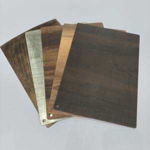 Panneau PMMA en acrylique mat <span class=keywords><strong>imitation</strong></span> <span class=keywords><strong>bois</strong></span>, anti-rayures, écologique, anti-traces de doigts, étanche, vente en gros - Product Image 4