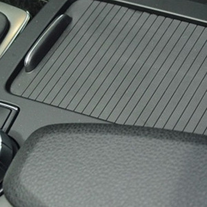 Mercedes-Benz Center <b>Console</b> Cup Holder Trim Panel TPU <b>Black</b> Gray Beige 2008-2014 W204 W212 - Product Image 1