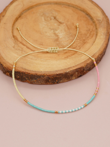 Go2boho Hạt Giống Hạt Nhỏ Vòng Đeo Tay Cho Phụ Nữ Boho Pulseras Mujer Thiết Kế Đầy Màu Sắc Tình Bạn Có Thể Điều Chỉnh Đồ Trang Sức Phụ Kiện Y2k - Product Image 6