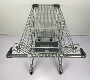 <span class=keywords><strong>4</strong></span> Wielen Australische Stijl 150l Stalen Winkel Supermarkt Winkelwagentje <span class=keywords><strong>Trolley</strong></span> Met Kinderzitje - Product Image 5