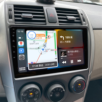 Autoradio Android 15 de 9 pouces avec GPS pour Toyota Corolla 2007-2013, CarPlay sans fil, Android Auto, lecteur multimédia