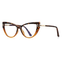 Lunettes anti-lumière bleue œil de chat pour femmes, monture TR90 et métal, anti-radiation, mode, pour le bureau et le quotidien