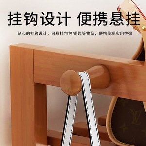Multifunctional floor-<b>standing</b> clothes rack, easy to use in the bedroom or for home use, multi-layer clothing and <b>hat</b> storage - Product Image 4