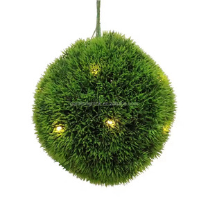 Bola colgante de boj artificial moderna personalizada para Primavera Verano 2025 para arco de boda decoración del hogar fábrica al por mayor - Product Image 3