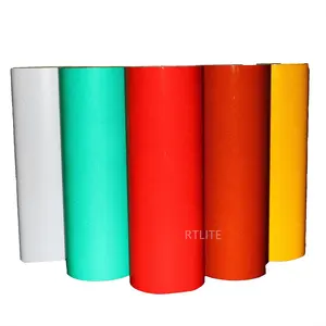 RTLITE Factory Price Glass Bead 3100 PET Plotter Cutting Material Advertisement Grade Reflective Sheeting for Traffic Sign
