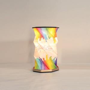 Lámpara de mesa moderna Luz de libro recargable de estilo acordeón: iluminación portátil y ajustable para cualquier ocasión de empresa regalos promocionales - Product Image 4