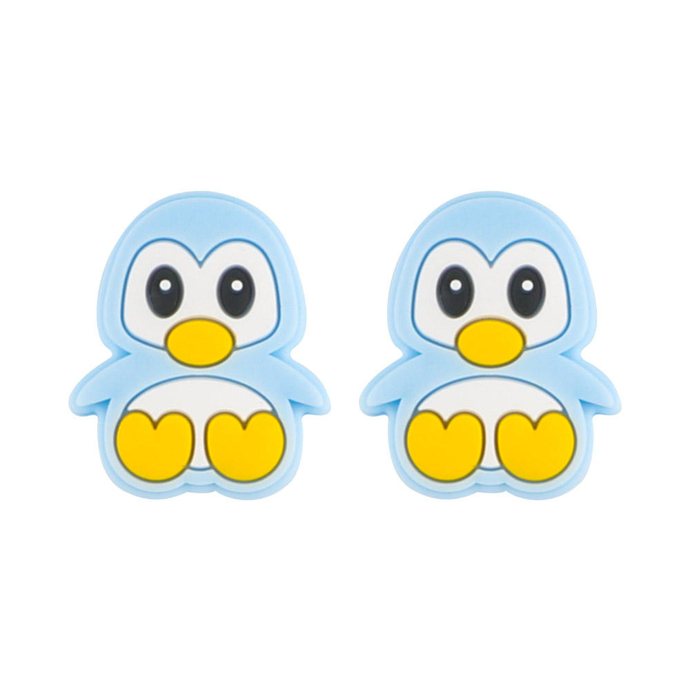 Penguin Focal bead Pastel Blue SA225