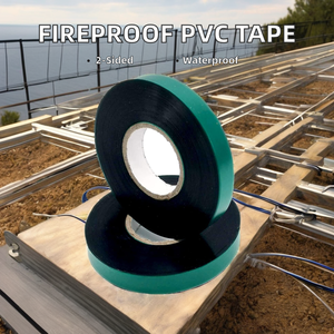 Ruban adhésif d'isolation en PVC personnalisable en gros, ignifuge, résistant à la chaleur, ruban de masquage pour faisceaux de câbles, acrylique double face - Product Image 2