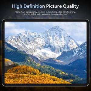 Protector de Pantalla de Privacidad Anti-Espía de <span class=keywords><strong>2</strong></span> Vías para iPad de 10.ª Generación de 10.9 Pulgadas, Película Protectora Suave de PET Personalizada, Suministro de Fábrica OEM ODM - Product Image 4