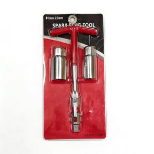 Jeu de 4 clés universelles pour bougies d'allumage 16mm 18mm 21mm, clé à douille rotative à 360 degrés pour démontage de bougies d'allumage automobile - Product Image 3