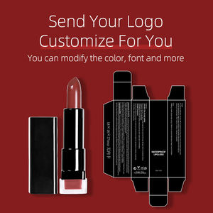 Venta al por mayor <span class=keywords><strong>de</strong></span> encargo Etiqueta Privada Libre <span class=keywords><strong>de</strong></span> crueldad impermeable Rouge un principado mate cosméticos lápiz labial desnudo vegano lápiz labial - Product Image 5