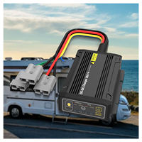 Cargador Inalámbrico para Auto Todo en Uno con Conexión para Tarjeta SIM para Uso en RV, Embarcaciones y Zonas Aisladas - USB y Monitoreo de Voltaje