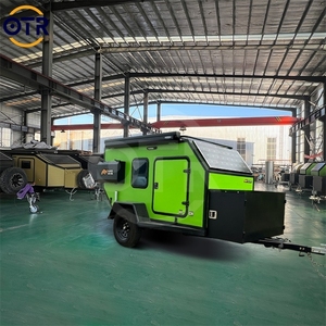 Venda quente mini trailer de acampamento ao ar livre trailer de viagem pop-up trailer de <span class=keywords><strong>RV</strong></span> de barraca de acampamento - Product Image 1