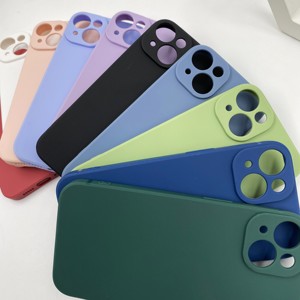 Sang Trọng Phong Cách Chống-Vân Tay Mềm Matte Trường Hợp Điện Thoại 14 Pro Max Cộng Với Không Thấm Nước Bảo Vệ Đầy Đủ Biểu Tượng Tùy Chỉnh Thân Thiện Với Da - Product Image 2