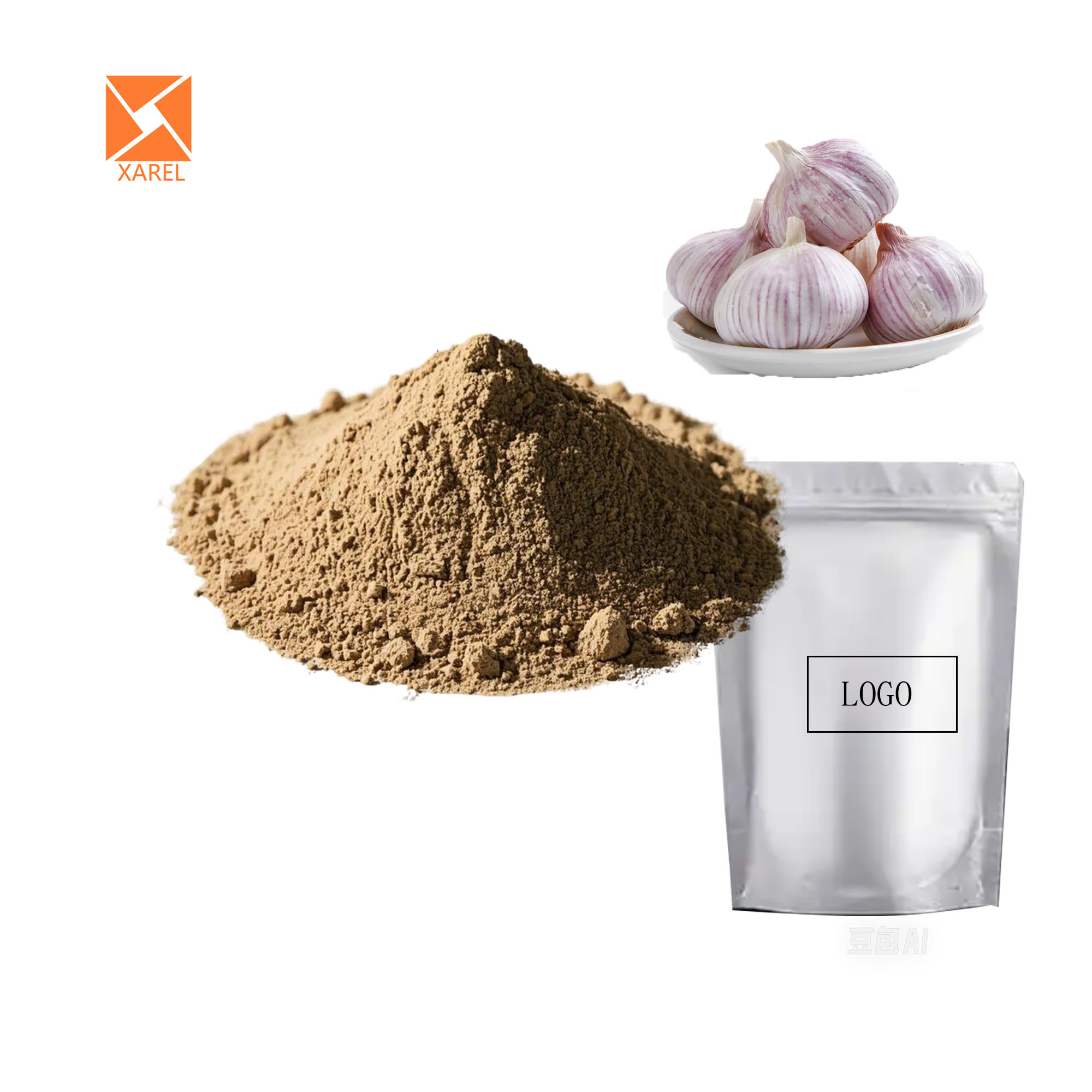 99% Food Grade Seasoning Garlic Powder OEM Customized Dehydrated Garlic Powder