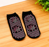 Chaussettes magnétiques auto-chauffantes en tourmaline unisexes, masseur de pieds avec physiothérapie infrarouge, antidérapantes pour les sports d'hiver