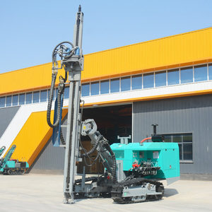 自動レベリングミニウォーターウェルドリルリグホイール付き自己安定化プラットフォーム不均一グラウンドDTHドリルリグ - Product Image 3