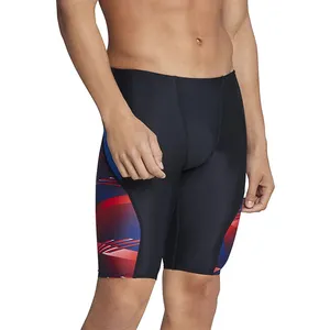 OEM最新定制男士技术游泳干扰器最热的独特设计男士泳衣平角裤