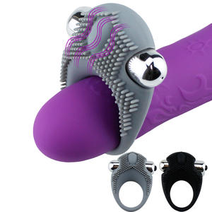 Bestseller Erwachsenen-Sexspiel Penisring Bondage und Ejakulationsverzögerung Silikonmaterial BDSM Originaltyp Modell für Männer - Product Image 5