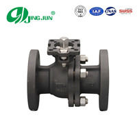 Vanne à boisseau sphérique à bride WCB OEM, commande industrielle manuelle/pneumatique/électrique pour applications eau, huile, gaz
