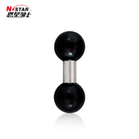 Support de tablette rotatif à 360 degrés en alliage d'aluminium N-STAR 230U, compatible universellement, adapté pour la fixation d'un dôme de caméra, extension de support 25 mm