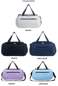 Grand sac de sport avec compartiment à chaussures, idéal pour les voyages en avion, les sorties sportives du week-end, les séjours d'une nuit, sacs à dos promotionnels, promotion - Product Image 2