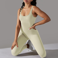 Combinaison de yoga sans couture multicolores, combinaison de danse amincissante et élastique pour le sport