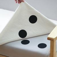 Runde Klett punkte Doppelseitiges selbst klebendes Klebeband, schwarze Nylon-Klebe verschlüsse für Zuhause, Büro