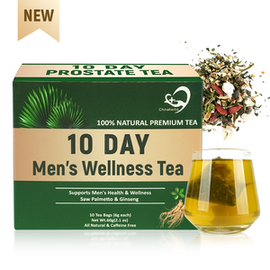 Tè alle Erbe Chinaherbs per il Benessere Maschile con Saw Palmetto, Ginseng, Maca, Menta Piperita, <span class=keywords><strong>Semi</strong></span> di Zucca, Tè Verde e Radice di Liquirizia - Product Image 1