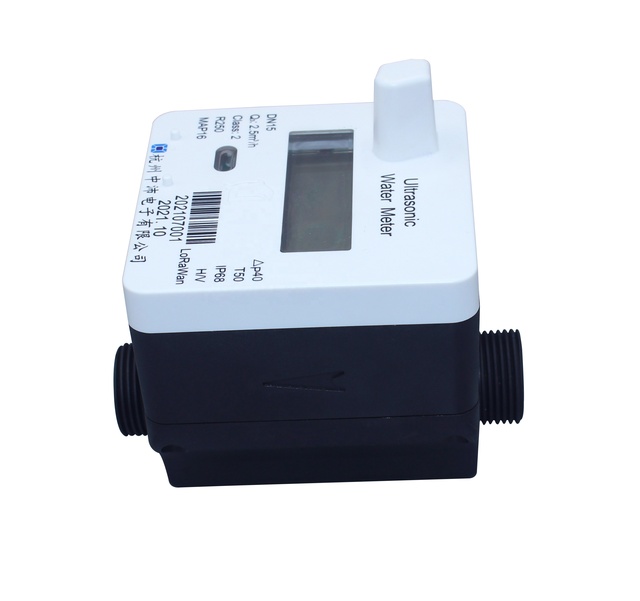 Plastic IP68 OEM Water Meter with Ultrasonic Smart Water Flow Sensor and Wireless LoRaWAN NB Iot Communication