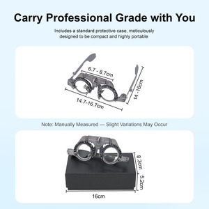 Montura de Lentes de Prueba Oftálmicas de Alta Calidad Aist Optics TF-5470 con Material de Titanio para Optometría - Product Image 6