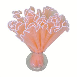 Cadeau pour la fête des mères, fournitures florales, tulle ondulé style perle, matériaux d'emballage de bouquet haut de gamme, essentiels pour les fleuristes - Product Image 5