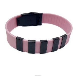 กำไลข้อมือซิลิโคนแบบกำหนดเอง กำไลข้อมือเพื่อสุขภาพ สลักด้วยเลเซอร์ คิวอาร์โค้ด กำไลข้อมือซิลิโคนคิวอาร์โค้ดสำหรับผู้ป่วยออทิสติก กำไลข้อมือประจำตัวทางการแพทย์ - Product Image 4