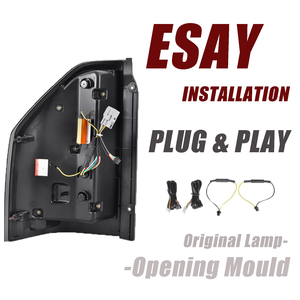 Hosi ไฟท้ายรถยนต์สำหรับมิตซูบิชิปาเจโร่ไฟท้ายรถ V73 V77 <span class=keywords><strong>V88</strong></span> 2004-2014 2003 LED - Product Image 3