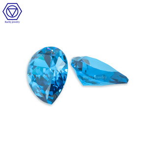 Rare naturale blu zaffiro a forma di pera <span class=keywords><strong>gemme</strong></span> <span class=keywords><strong>pietre</strong></span> <span class=keywords><strong>e</strong></span> cristalli blu topa pietra s925 intarsiato colore tesoro ciondolo anello personalizzato - Product Image 3