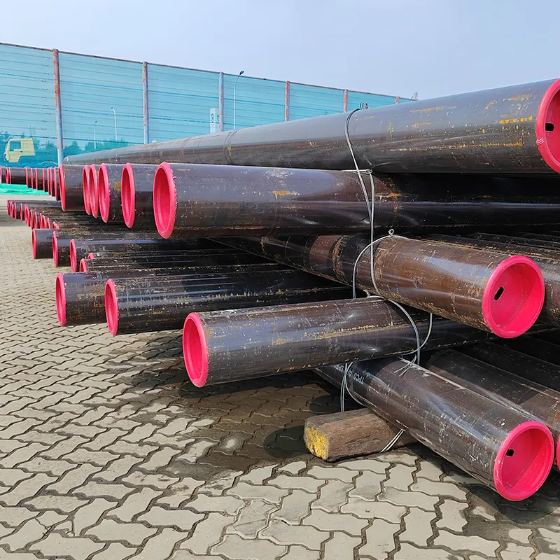 Hot Rolled Cold Drawn Seamless Steel Pipes Astm A106 A53 A192 Grade B 16 Sch40 Oil Casing