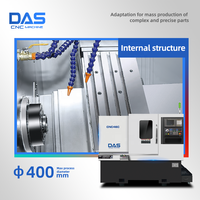 DAS 46C machines à fraiser, lit incliné, frein, automatisation, tour, systèmes d'alarme mécaniques, fraiseuses, tours, machine, tour cnc