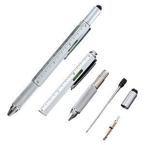 Hot Selling 6 in 1 <b>Multi</b> Tool <b>Pen</b> Screwdriver Printed Stylus Ballpoint <b>Pens</b> for Writing - Product Image 1
