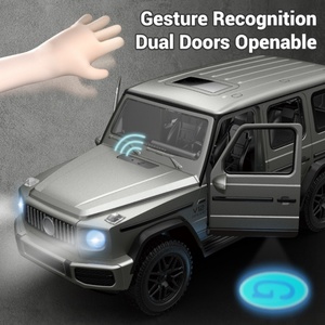 SJY- Q179 Voiture télécommandée électrique tout-terrain 2.4G avec lumières et sons, jouet RC à détection gestuelle, camion, véhicule, cadeaux - Product Image 4