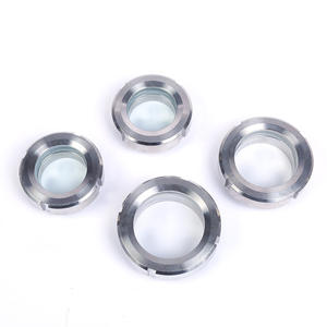 Mirilla Sanitaria de Acero Inoxidable de Grado Alimenticio 304/316, Mirilla con Unión Roscada Soldada, Categoría de Producto: Tuberías de Acero Inoxidable - Product Image 1